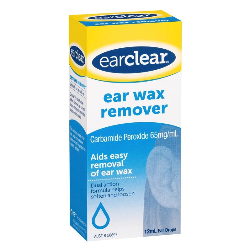 Ear Clear Ear Drops For Wax Remover 12ml