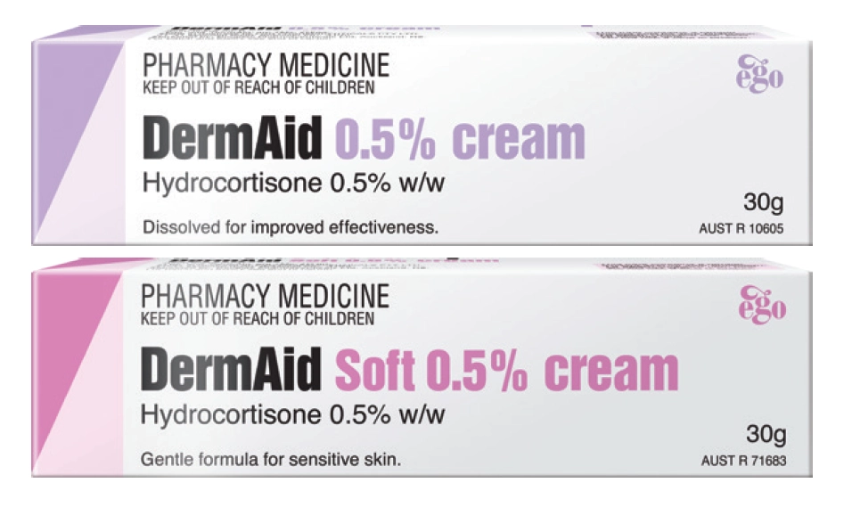 Ego DermAid 0.5% Cream or Soft Cream 30g