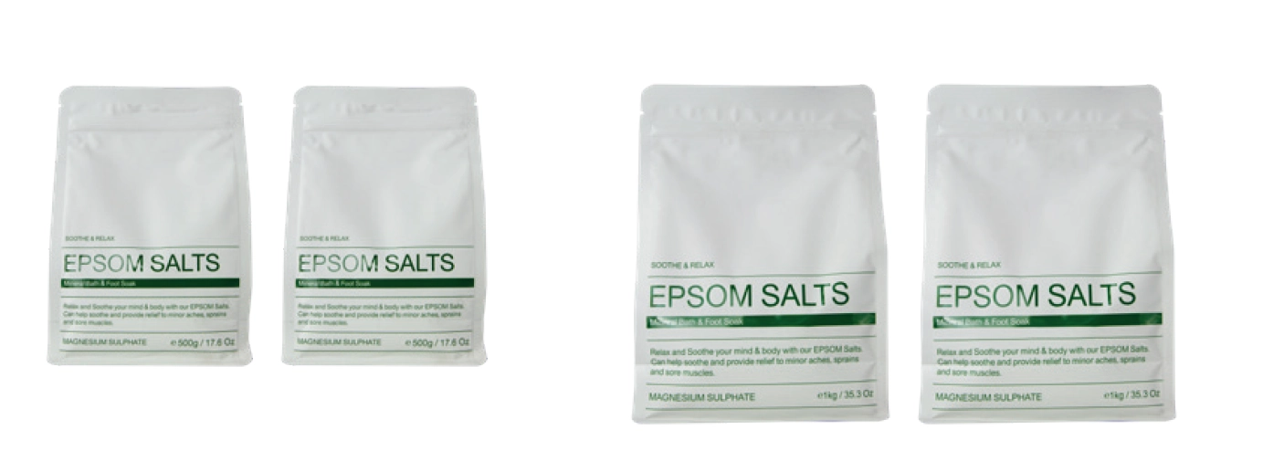 Epsom Salts 500g or 1kg