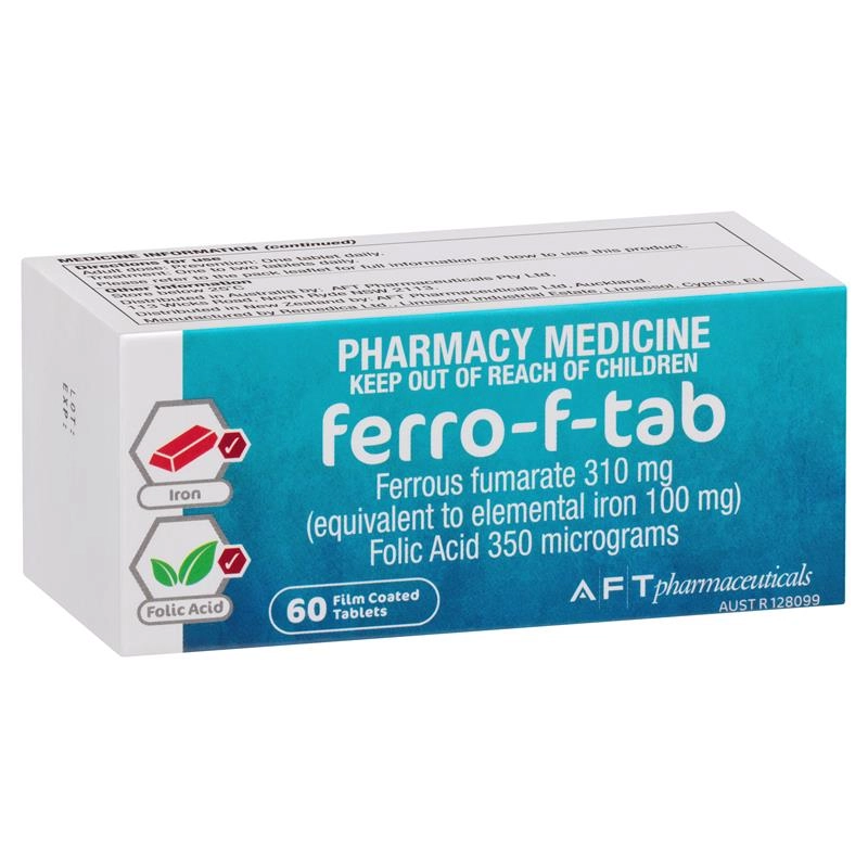 Ferro-F-Tab 60 Tablets