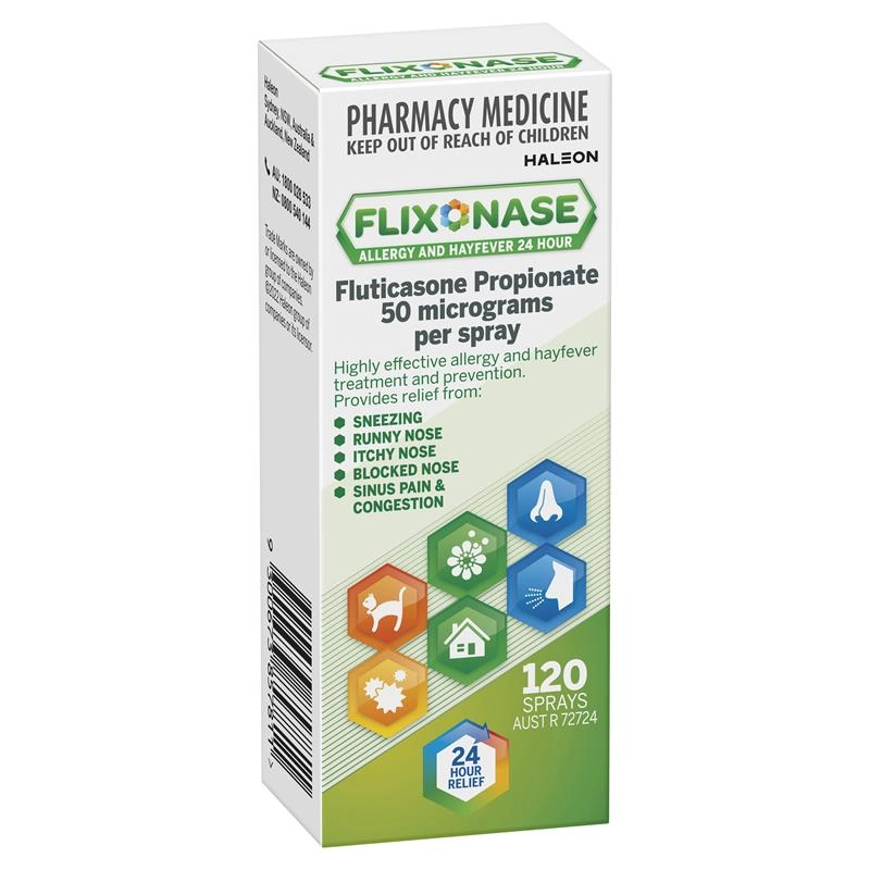 Flixonase Allergy and Hayfever 24 Hour Nasal Spray 120 Sprays