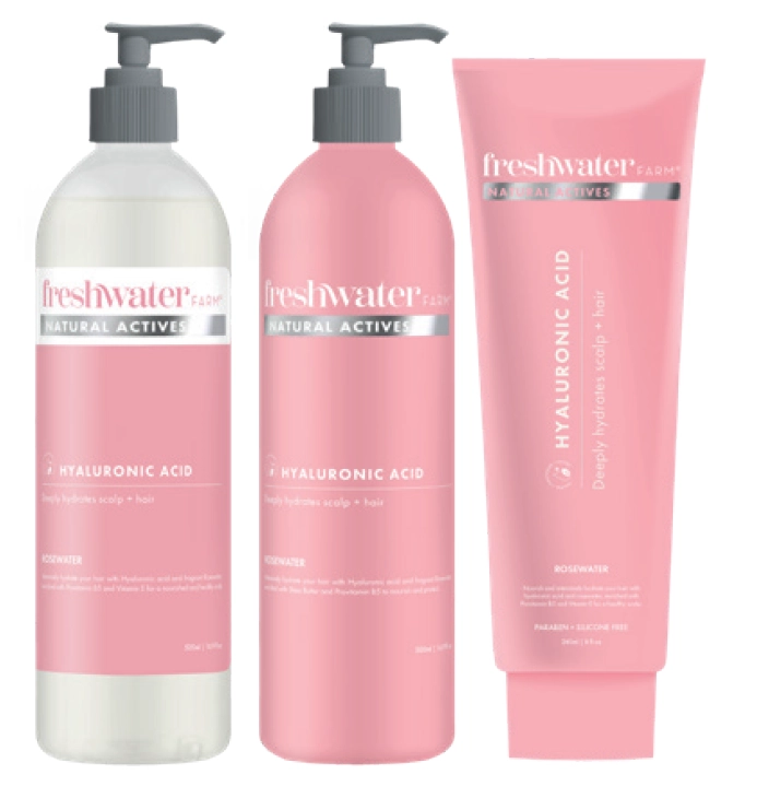 Freshwater Farm Haircare Range