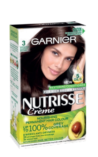 Garnier Nutrisse Hair Colour Range