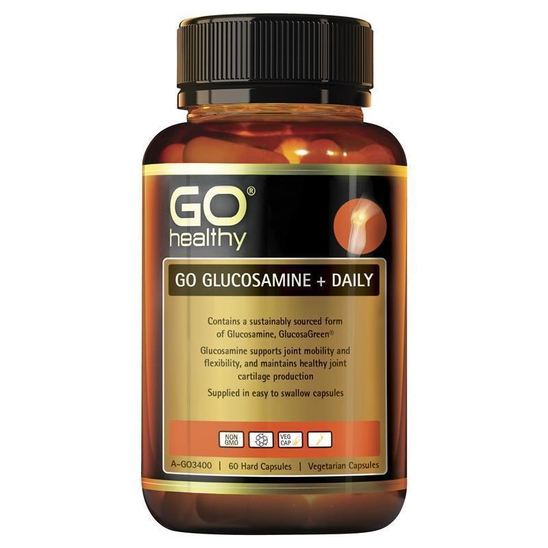 Go Healthy Glucosamine + Daily 60 Capsules