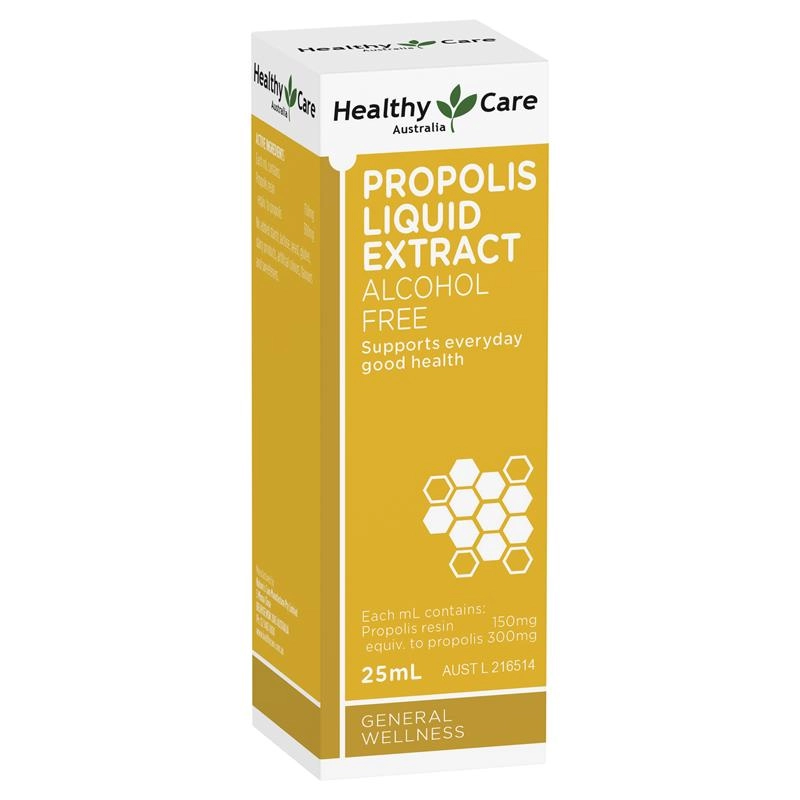 Healthy Care Propolis Liquid Extract Alcohol Free 25ml