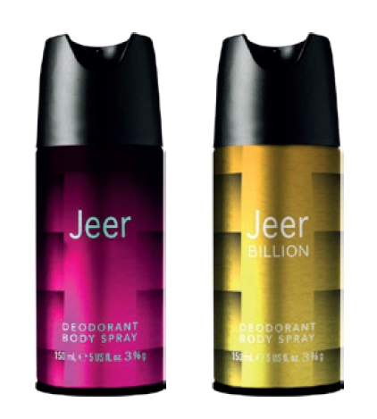 Jeer Original or Billion Deodorant Body Spray 150ml