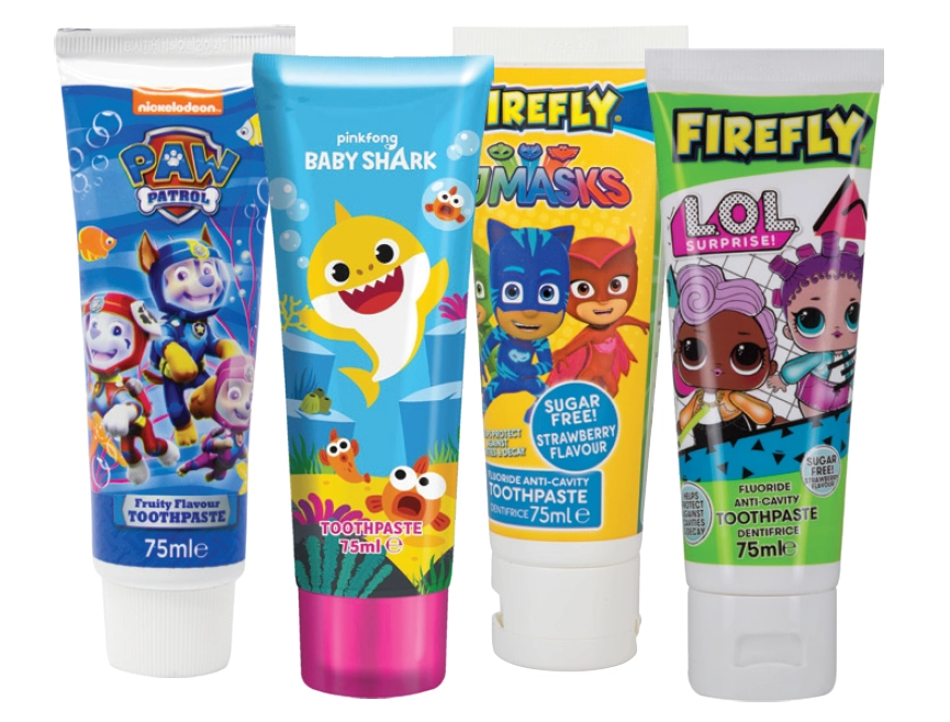 Kids Character Toothpaste 75ml Assorted Variants