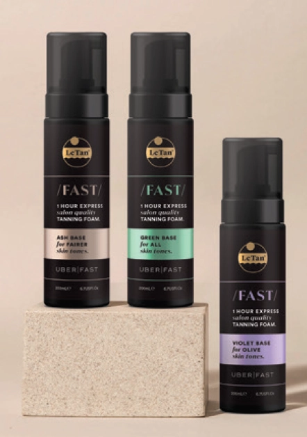 Le Tan Gold Fast Ash, Green or Violet 200ml