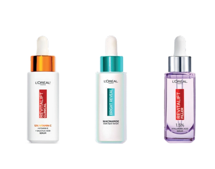 L’Oréal Paris Skincare Serums Range