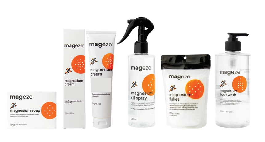 Mageze Magnesium Topical Range