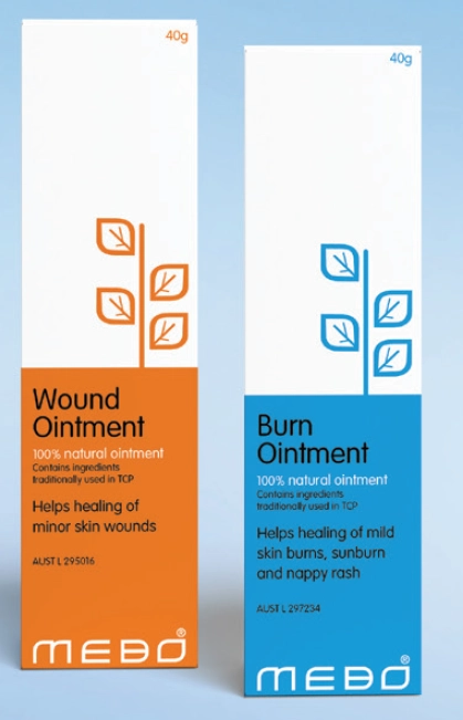 Mebo Wound or Burn Ointment 40g