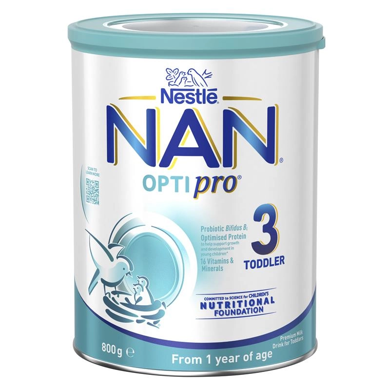 Nan Optipro 3 Premium Toddler Milk Drink Powder from 1 Year 800g