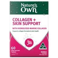 Nature’s Own Collagen + Skin Support Effervescent 60 Tablets