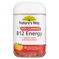 Nature’s Way Adult Vita Gummies B12 Energy 80 Pastilles