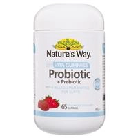 Nature’s Way Adult Vita Gummies Probiotic + Prebiotic 65 Pastilles