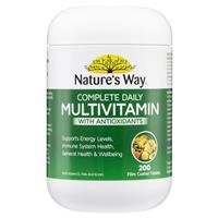 Nature’s Way Complete Daily Multivitamin 200 Tablets