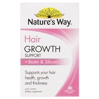 Nature’s Way Hair Growth Support + Biotin & Silicon 30 Tablets