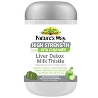 Nature’s Way High Strength Adult Vita Gummies Liver Detox 50 Pastilles