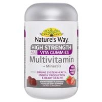 Nature’s Way High Strength Adult Vita Gummies Multivitamin + Minerals 65 Pastilles