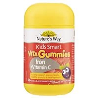 Nature’s Way Kids Vita Gummies Iron + Vitamin C 60 Pastilles