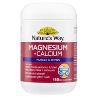 Nature’s Way Magnesium + Calcium 150 Tablets