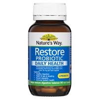 Nature’s Way Restore Probiotic Daily Health 90 Capsules