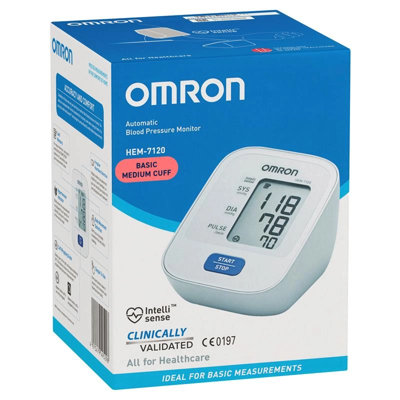 Omron Blood Pressure Monitor HEM-7120