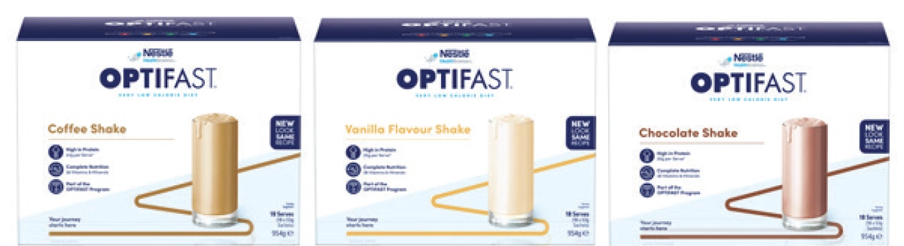 Optifast VLCD Shake 18 x 53g Assorted Variants