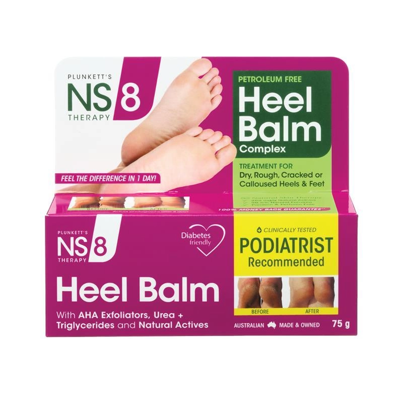 Plunkett’s NS8 Heel Balm Complex 75g