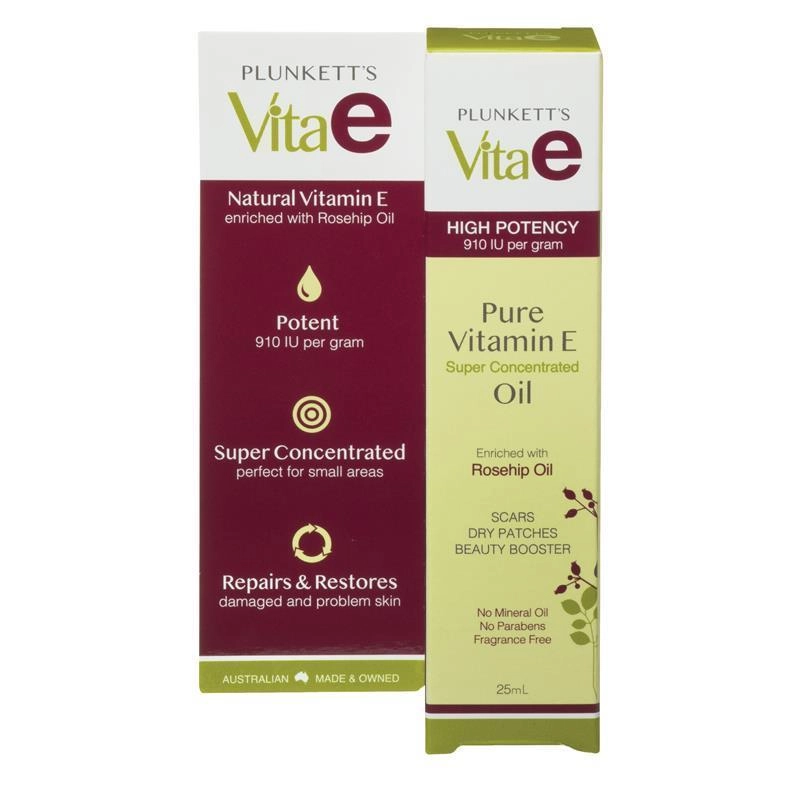 Plunkett’s Vita E Pure Vitamin E Oil 25ml