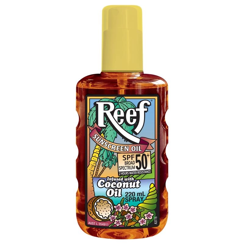 Reef SPF 50+ Sunscreen Oil Spray 220ml