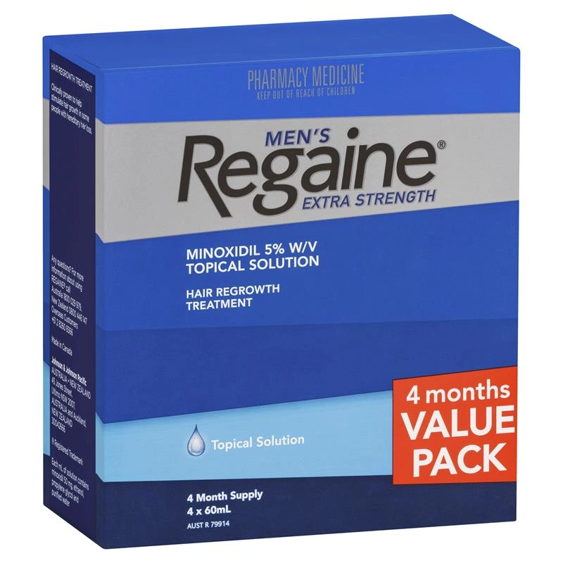 Regaine Men’s Extra Strength Foam 3 Months + 1 Free