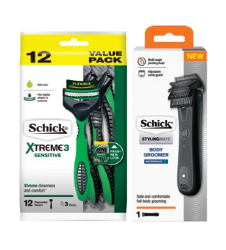 Schick Men’s Grooming Range