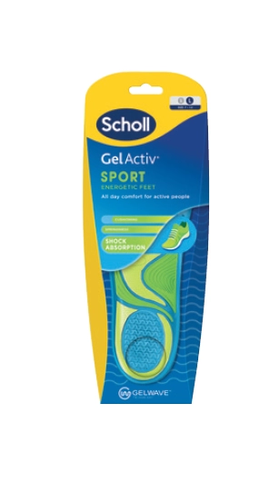 Scholl Gel Activ Insole Sport Assorted Sizes