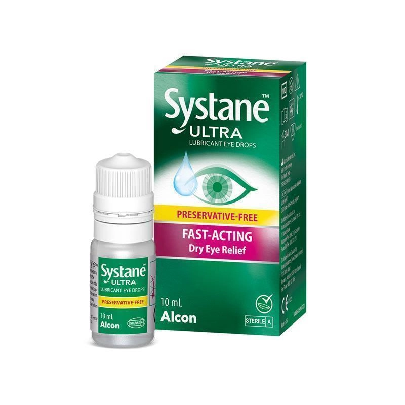 Systane Ultra Preservative Free Lubricant Eye Drops 10ml