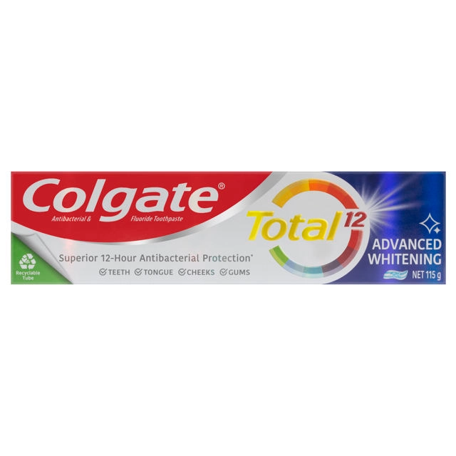 Colgate Total Advance Whitening Toothpaste 115g