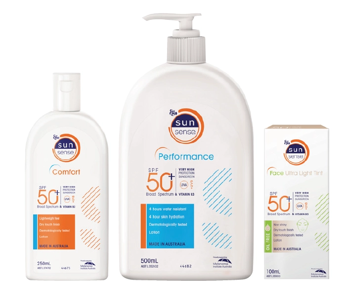 Ego Sunsense Sunscreen Selected Range