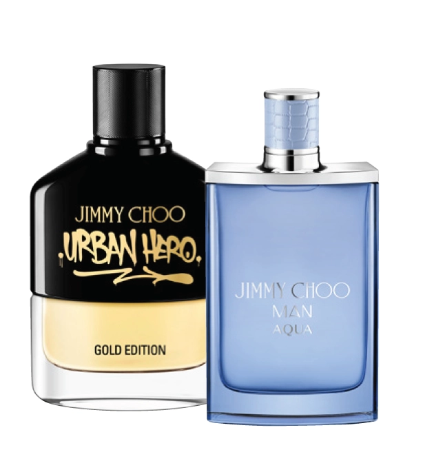 Jimmy Choo Urban Hero Gold Edition EDP Spray 100ml, Man Aqua EDT Spray 100ml