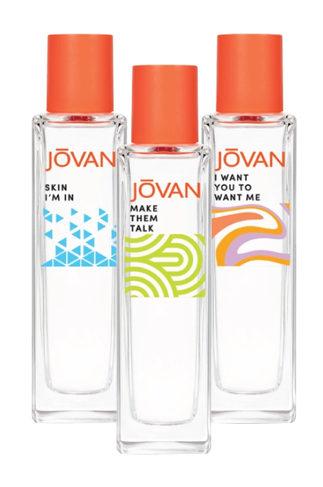 Jovan Genderless Skin I'm In, Make Them Talk, I Want You To Want Me EDP Spray 100ml