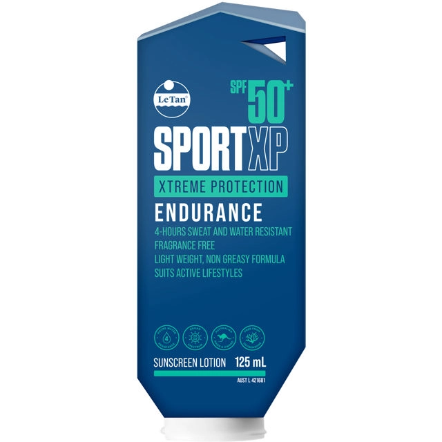 Le Tan SPF50+ SportXP Xtreme Protection Endurance Sunscreen 125ml