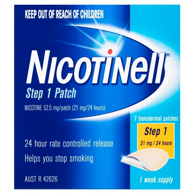 Nicotinell 24 Hour Patches 21mg Step 1 7 Patches