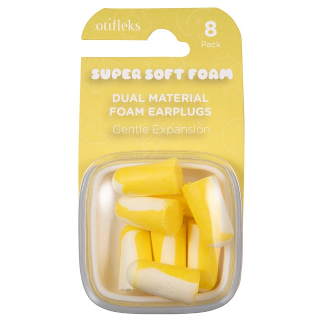 Otifleks Super Soft Foam Earplugs 8 Pack