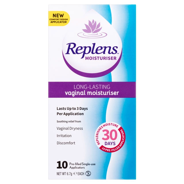 Replens Vaginal Moisturiser Pre-Filled Applicators 10 Pack