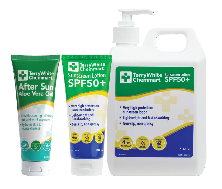 TerryWhite Chemmart Sunscreen Selected Range