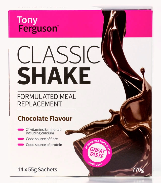 Tony Ferguson Classic Shake Chocolate 14 Pack