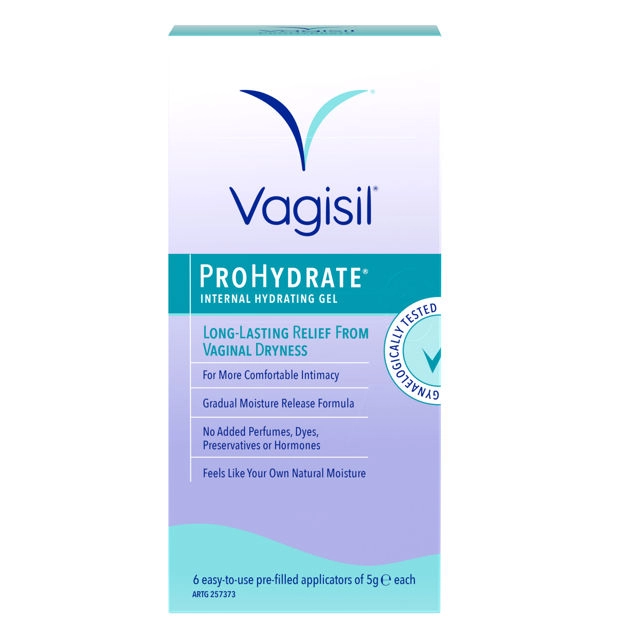 Vagisil Prohydrate Internal Hydrating Gel 5g 6 Pack