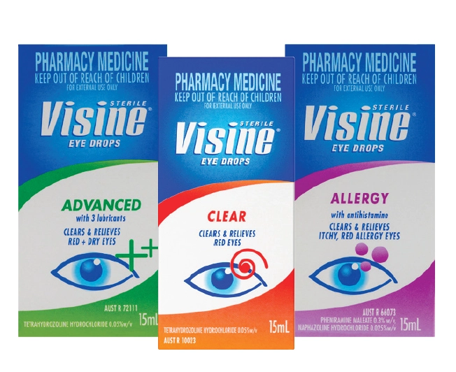 Visine Selected Range