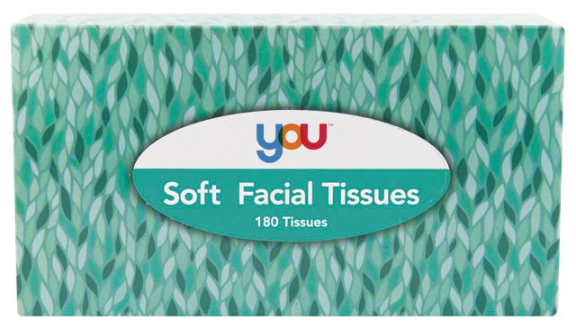 You Soft Facial Tissues 180 Pack