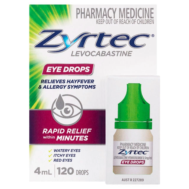 Zyrtec Eye Drops 4ml