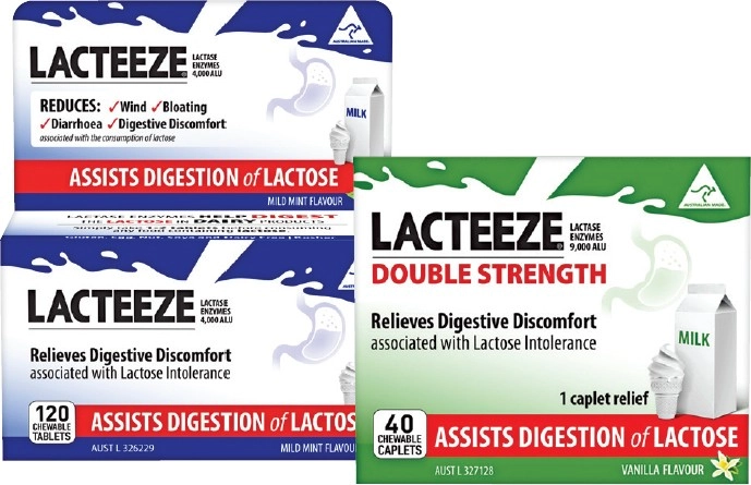 20% off Lacteeze Selected Products